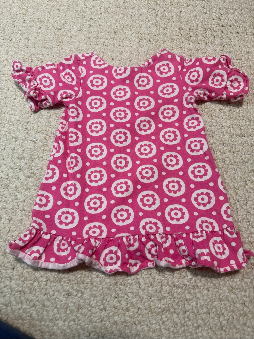 Baby GAP Pink and White Floral Circle Baby Dress 18/24m